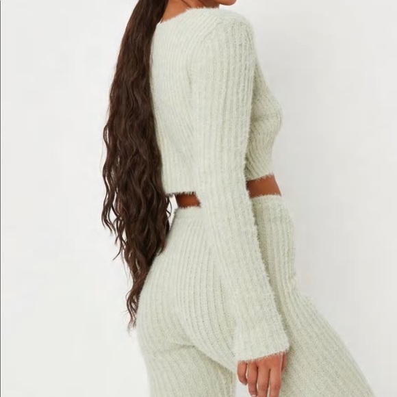 carli bybel x missguided sage co ord - Picture 3 of 5